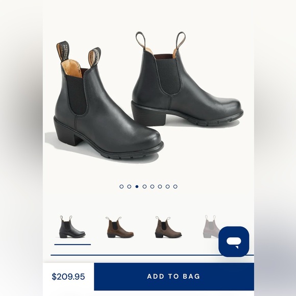 Blundstone Shoes - Blundstone Black Chelsea Ankle Boots